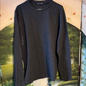 Travis Mathew Charcoal Crew Neck Shirt